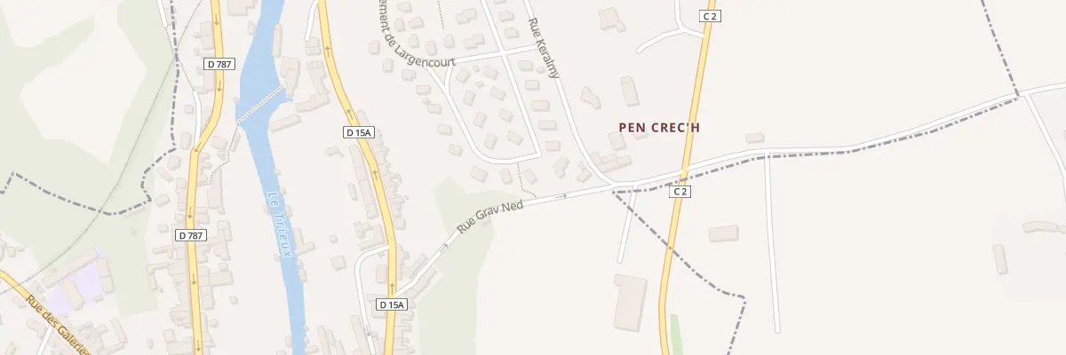 Plan du 37 Cité Largencourt à Pontrieux