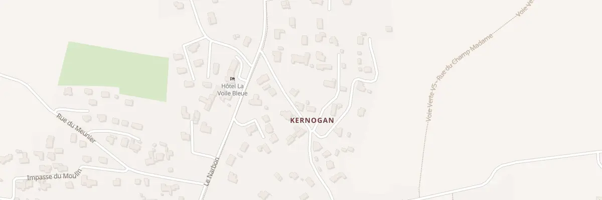 Plan du 5486A Kernogant à Erdeven
