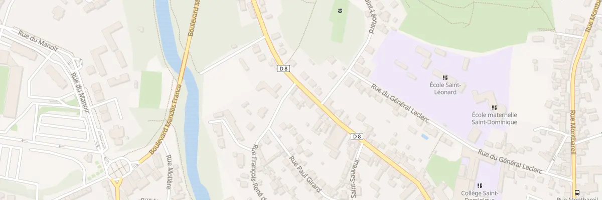 Plan du 45 Rue de l’Yser à Guingamp