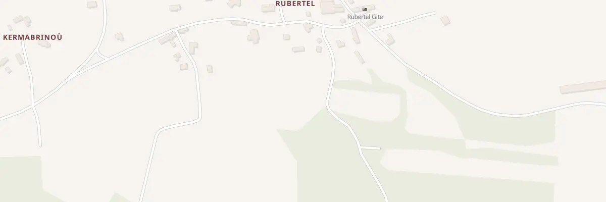Plan du 14 Rubertel à Bourbriac