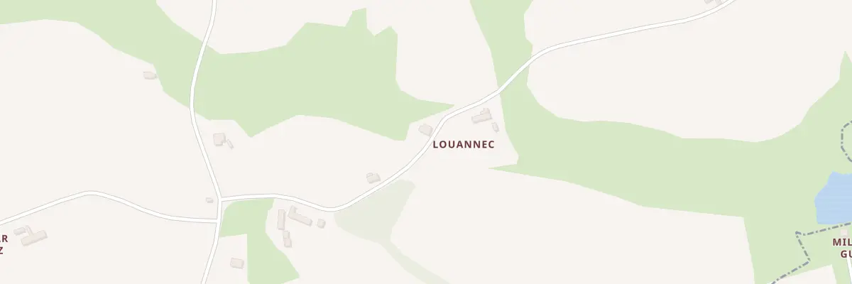Plan du 3 Louannec à Pleumeur-Gautier