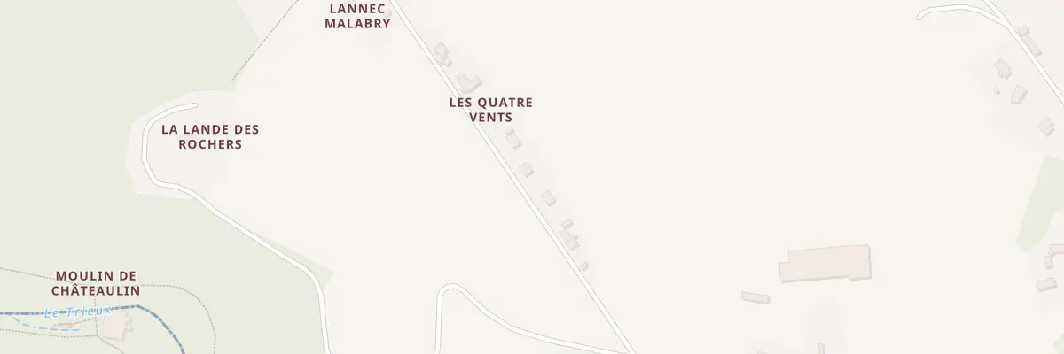 Plan du 8 Chemin des Quatre Vents à Saint-Clet
