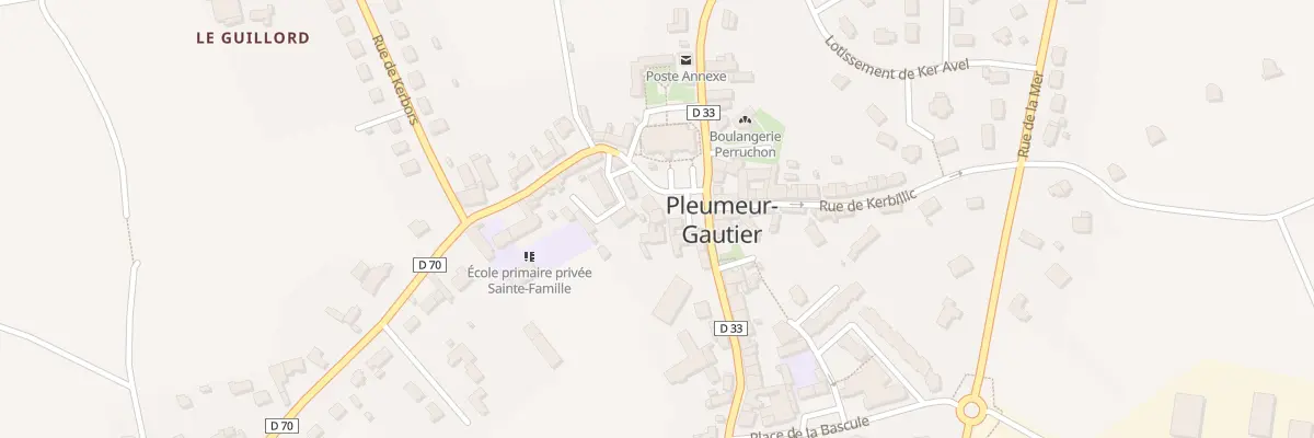 Plan du 11 Pl de l’Église à Pleumeur-Gautier