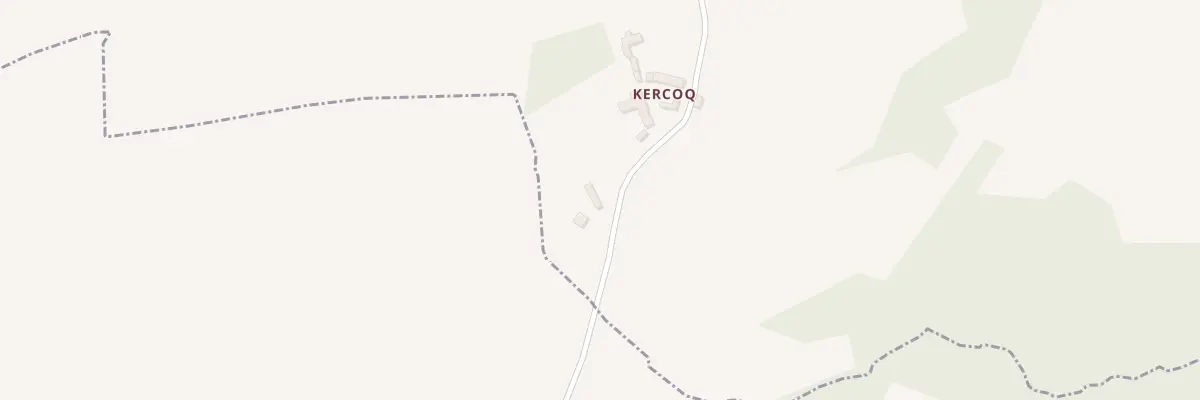 Plan du 4 Kercoq à Trégonneau