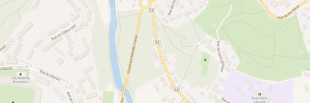 Plan du 71B Rue de l’Yser à Guingamp