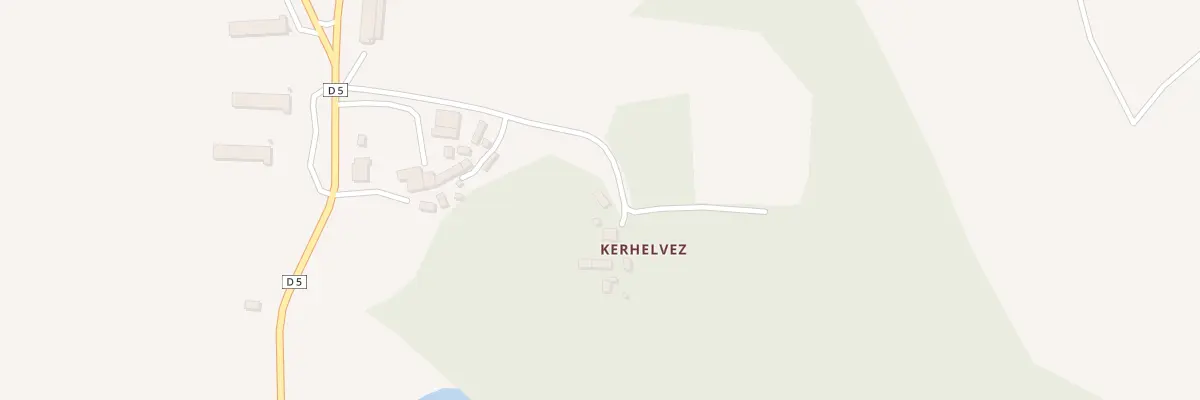 Plan du 5 Kerhelvez à Kerpert