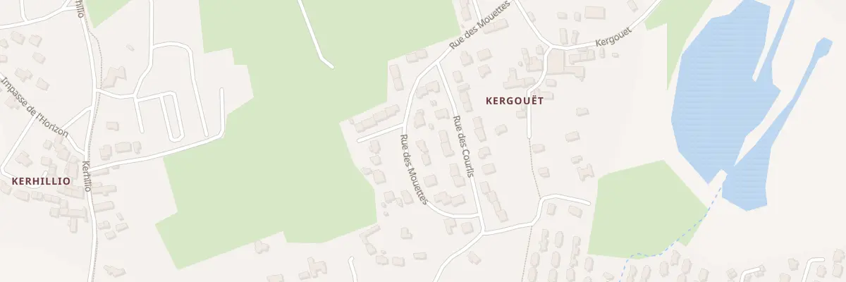 Plan du 11 Rue des Mouettes à Erdeven