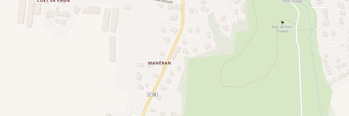 Plan du 6 Rue de Manéran à Languidic
