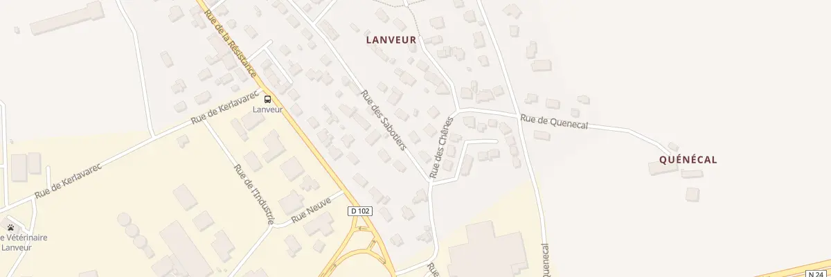 Plan du 4 Rue des Sabotiers à Languidic