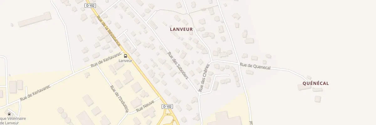 Plan du 6 Rue des Sabotiers à Languidic