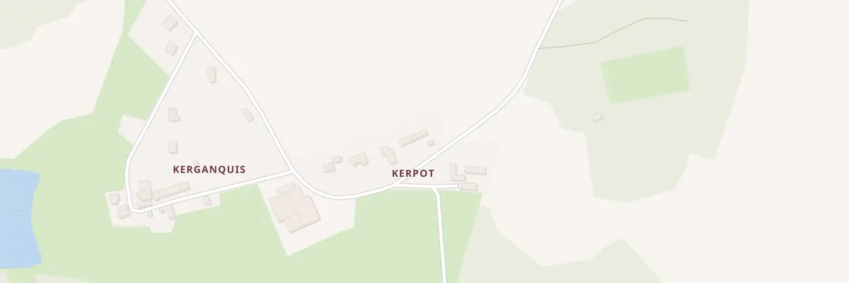 Plan du 9 Kerpot à Nostang