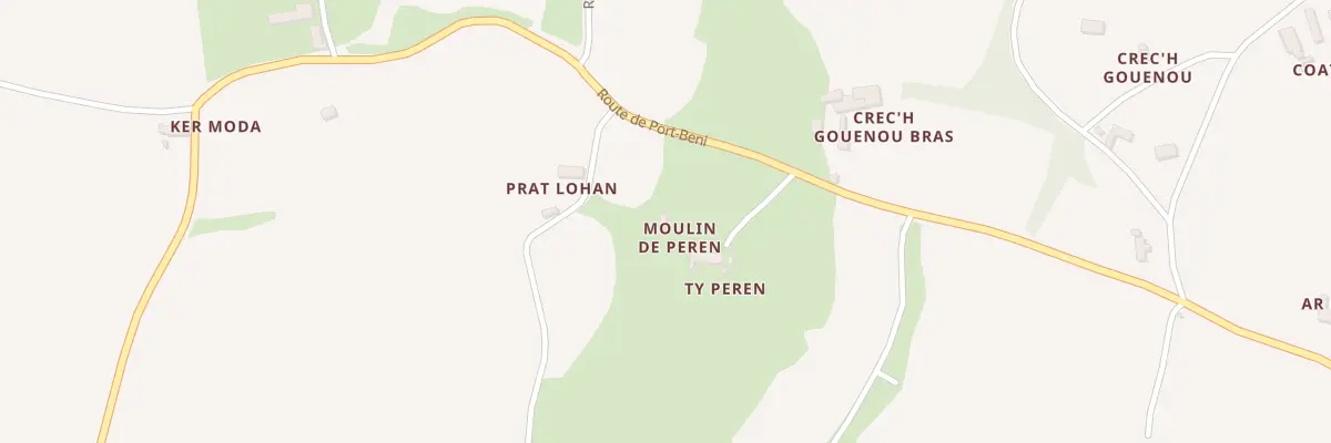 Plan du 5824 Moulin de Perin à Pleubian