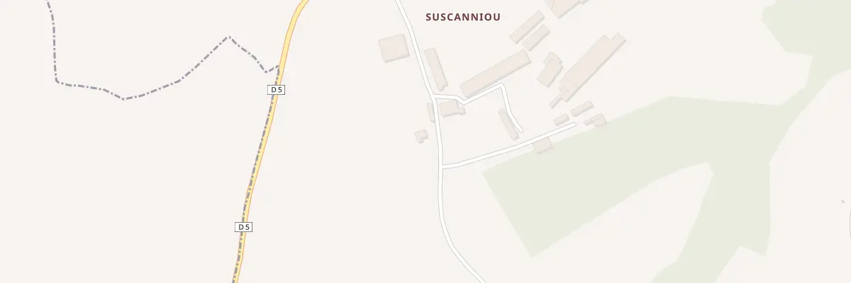 Plan du 2 Suscanniou à Kerpert