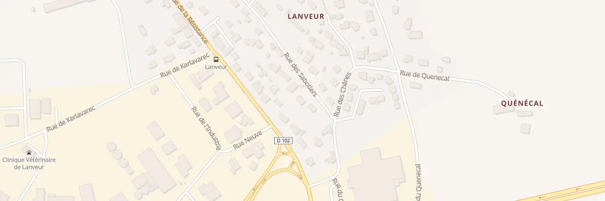 Plan du 3 Rue des Sabotiers à Languidic
