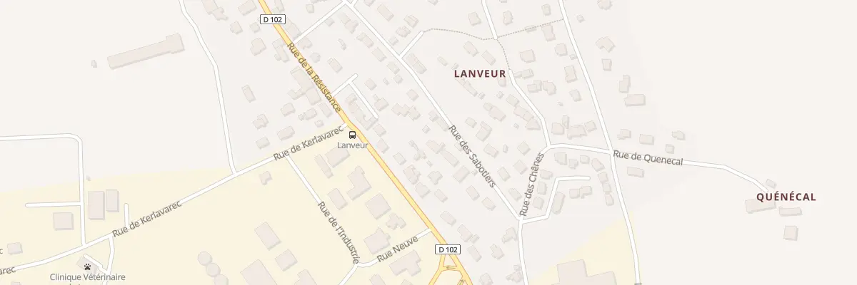 Plan du 9 Rue des Sabotiers à Languidic