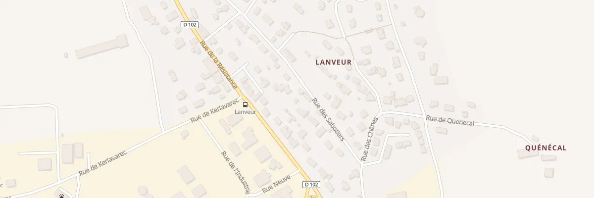 Plan du 11 Rue des Sabotiers à Languidic