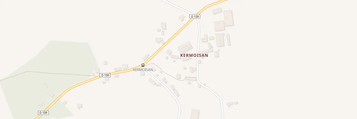 Plan du 5041 Kermoisan à Quistinic