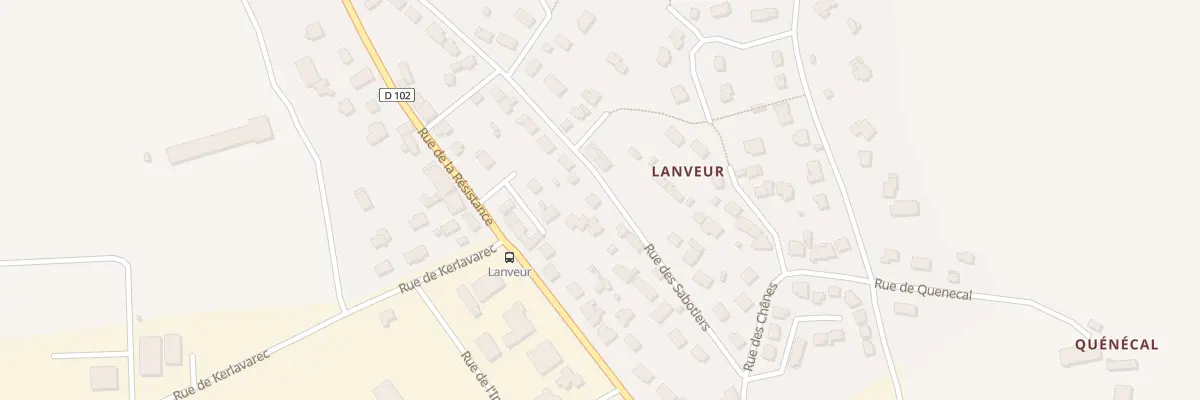 Plan du 15 Rue des Sabotiers à Languidic