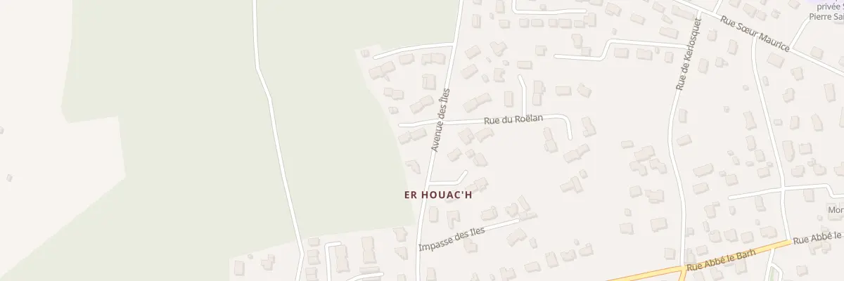 Plan du 1 Pl du Roulou à Erdeven