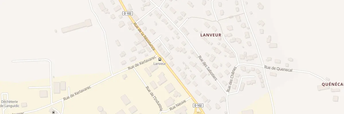 Plan du 24 Rue de la Résistance à Languidic