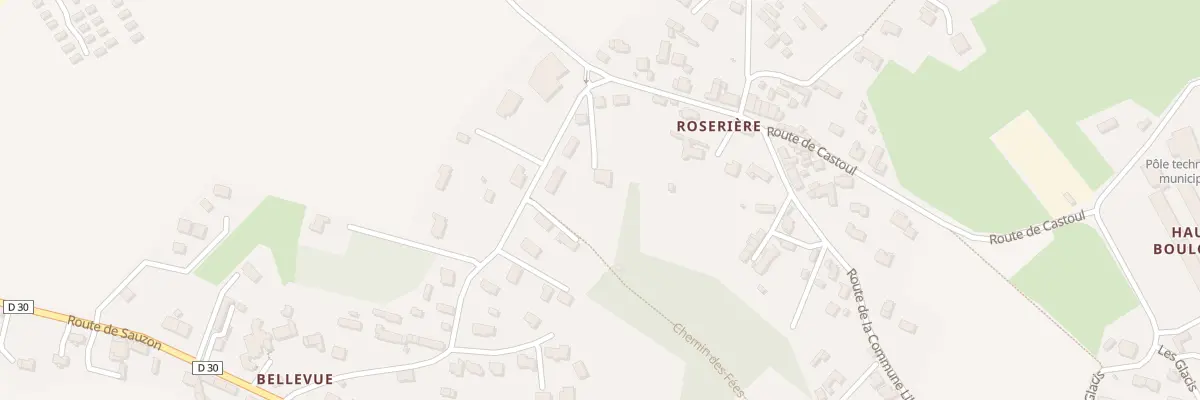 Plan du 382 Rue du Château Fouquet au Palais