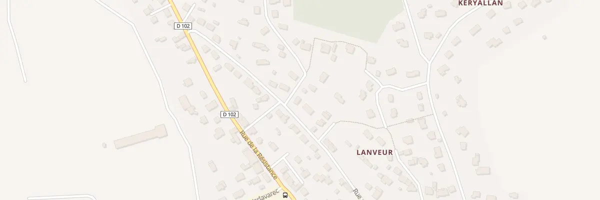 Plan du 22 Rue des Sabotiers à Languidic
