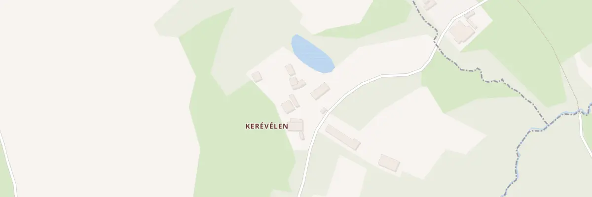 Plan du 5099 Kerevelen à Magoar