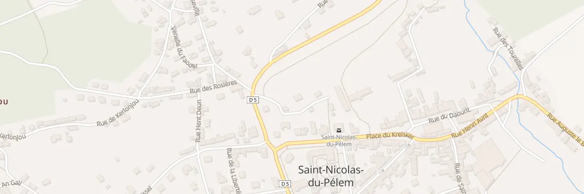 Plan du 1A Rue Didan Ar C Hoad à Saint-Nicolas-du-Pélem