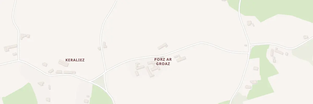 Plan du 6 Pors ar Groaz à Pleumeur-Gautier