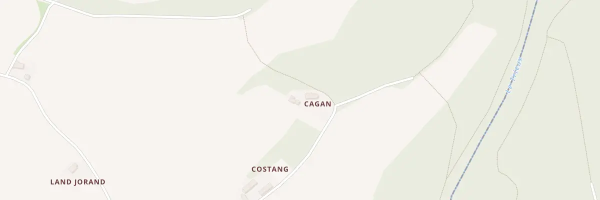 Plan du 1 Cagan à Plouëc-du-Trieux