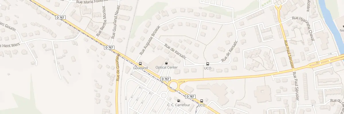 Plan du 8 Rue de Kersalic à Guingamp