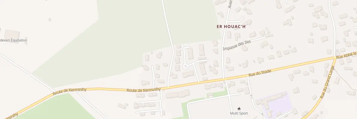 Plan du 24D Rue du Stade à Erdeven