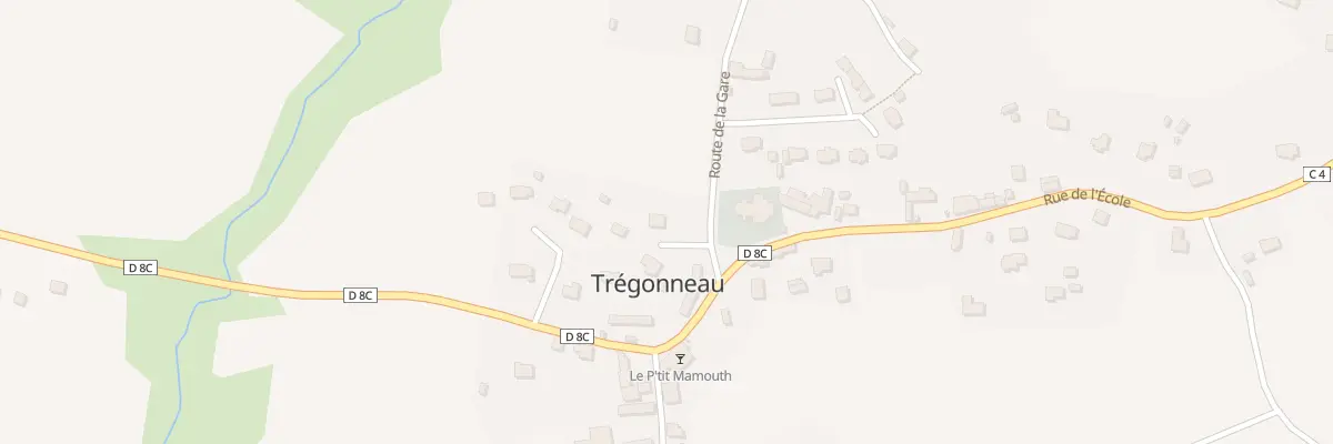 Plan du 4 Pl du Bourg à Trégonneau
