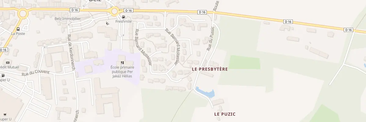 Plan du 42 Rue Bernard Moitessier à Belz