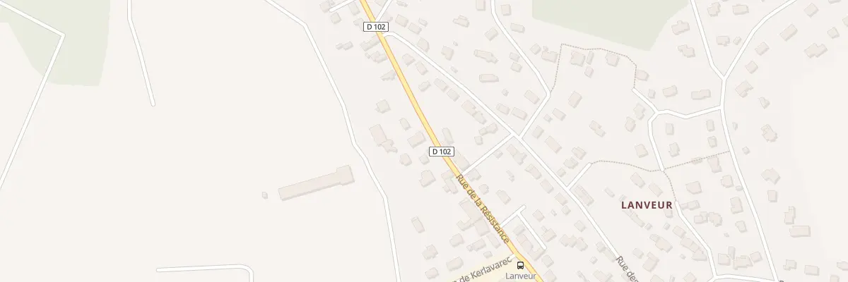 Plan du 13B Rue de la Résistance à Languidic