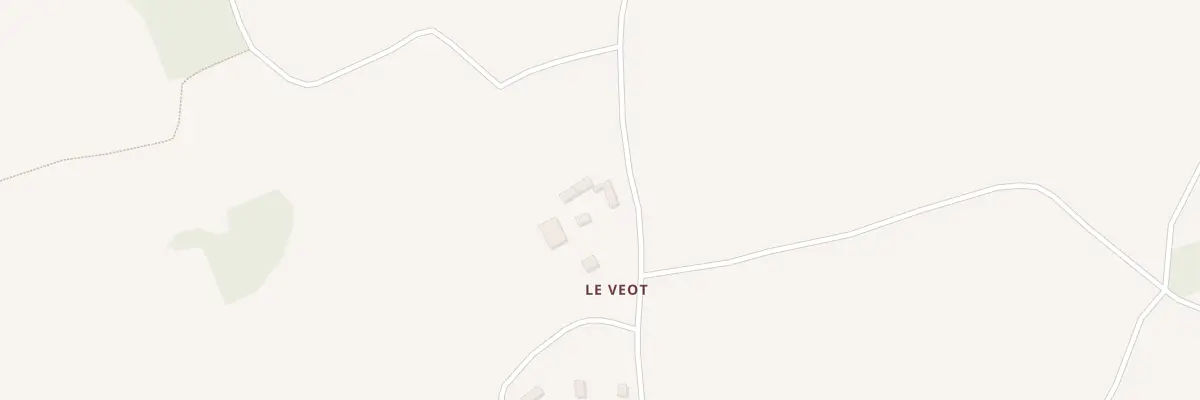 Plan du 5335 Le Véot à Plouisy