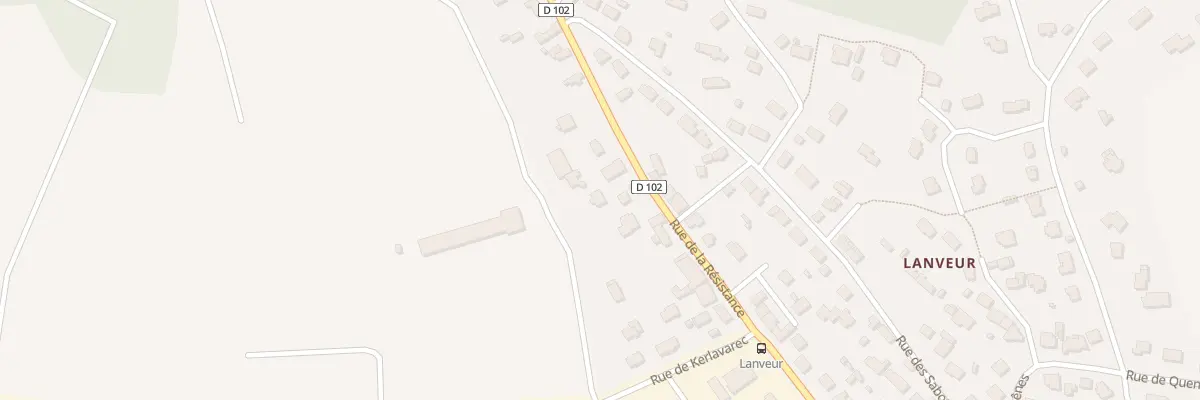 Plan du 11 Rue de la Résistance à Languidic