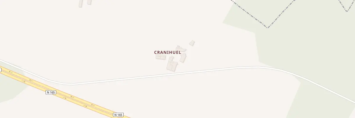 Plan du 5340 Cranihuel à Nostang