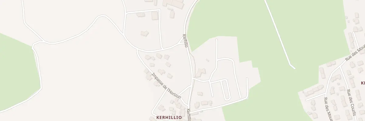 Plan du 2 Kerhilio à Erdeven