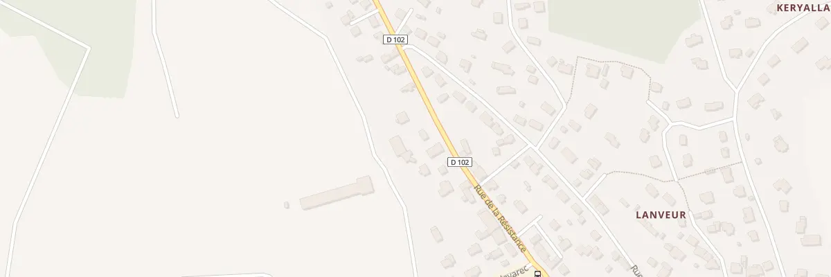 Plan du 17 Rue de la Résistance à Languidic