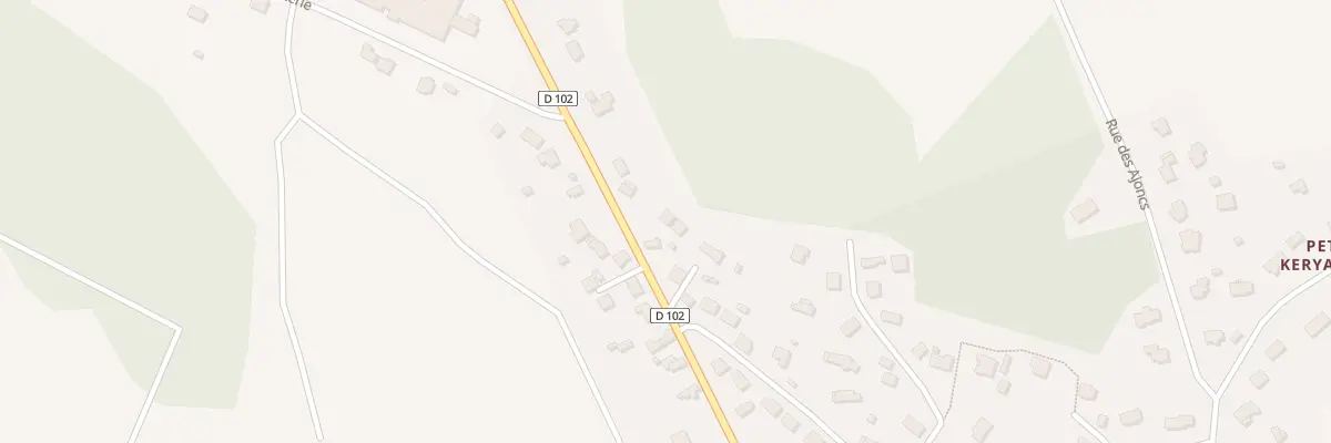 Plan du 50A Rue de la Résistance à Languidic