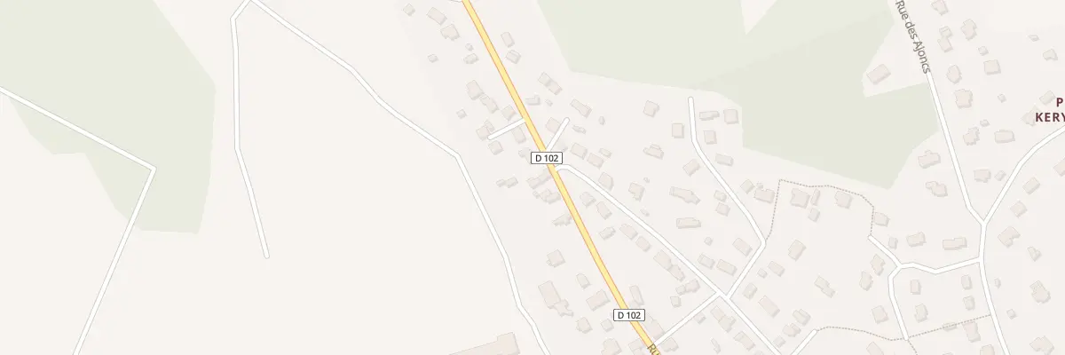 Plan du 25 Rue de la Résistance à Languidic