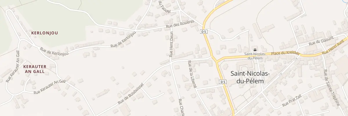 Plan du 32 Rue de Boisboissel à Saint-Nicolas-du-Pélem