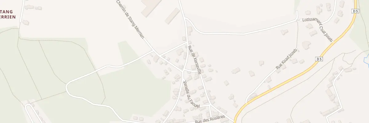 Plan du 5180 Kerseville à Saint-Nicolas-du-Pélem