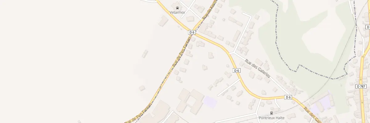 Plan du 7 Rue de Pen Fantan à Pontrieux