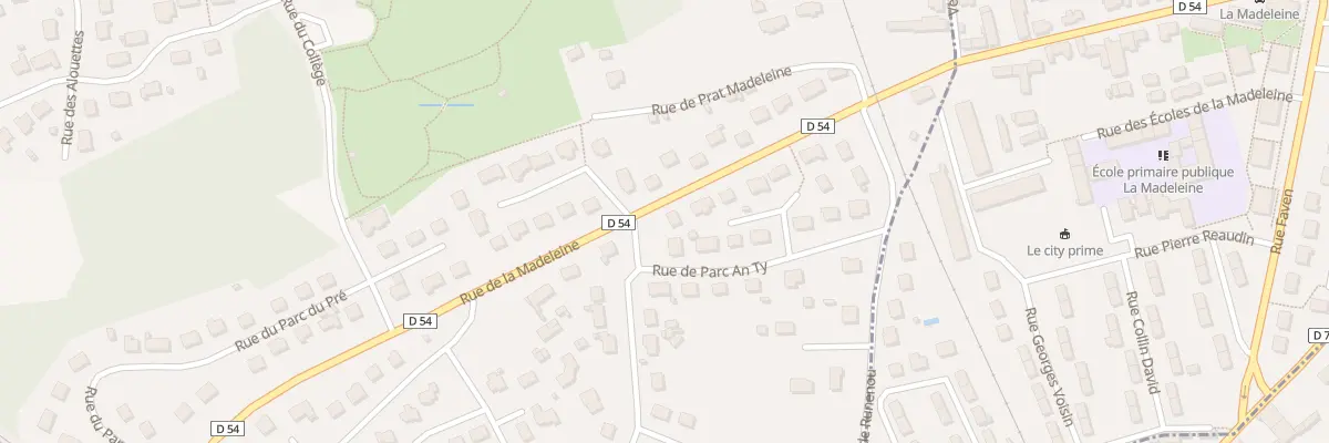 Plan du 77 Rue de la Madeleine à Grâces