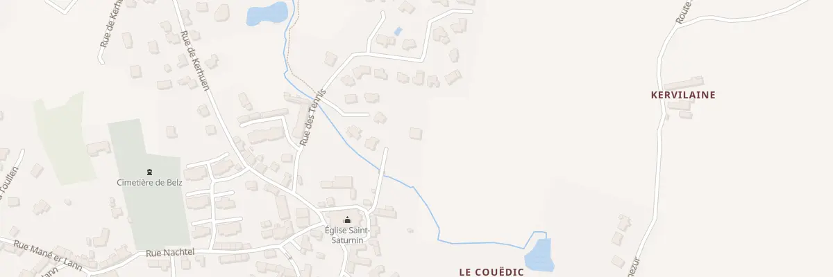 Plan du 6 Imp Er Velin Ahuel à Belz
