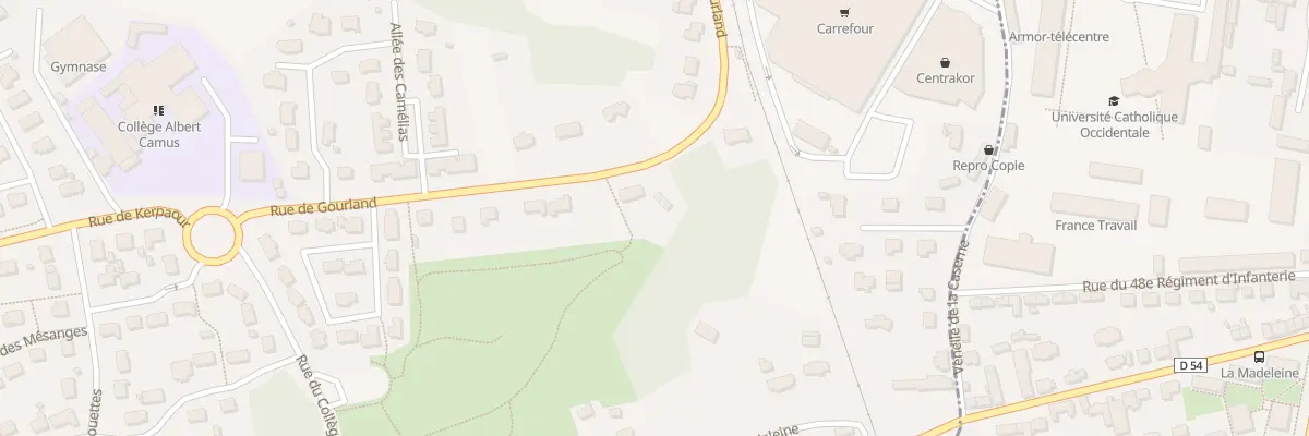 Plan du 3 Rue de Gourland à Grâces