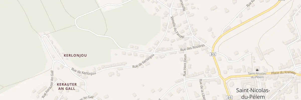 Plan du 20 Rue des Rosières à Saint-Nicolas-du-Pélem