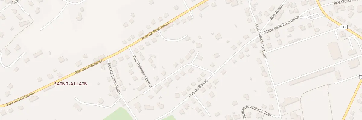 Plan du 10 Rue Marcel Cachin à Saint-Nicolas-du-Pélem